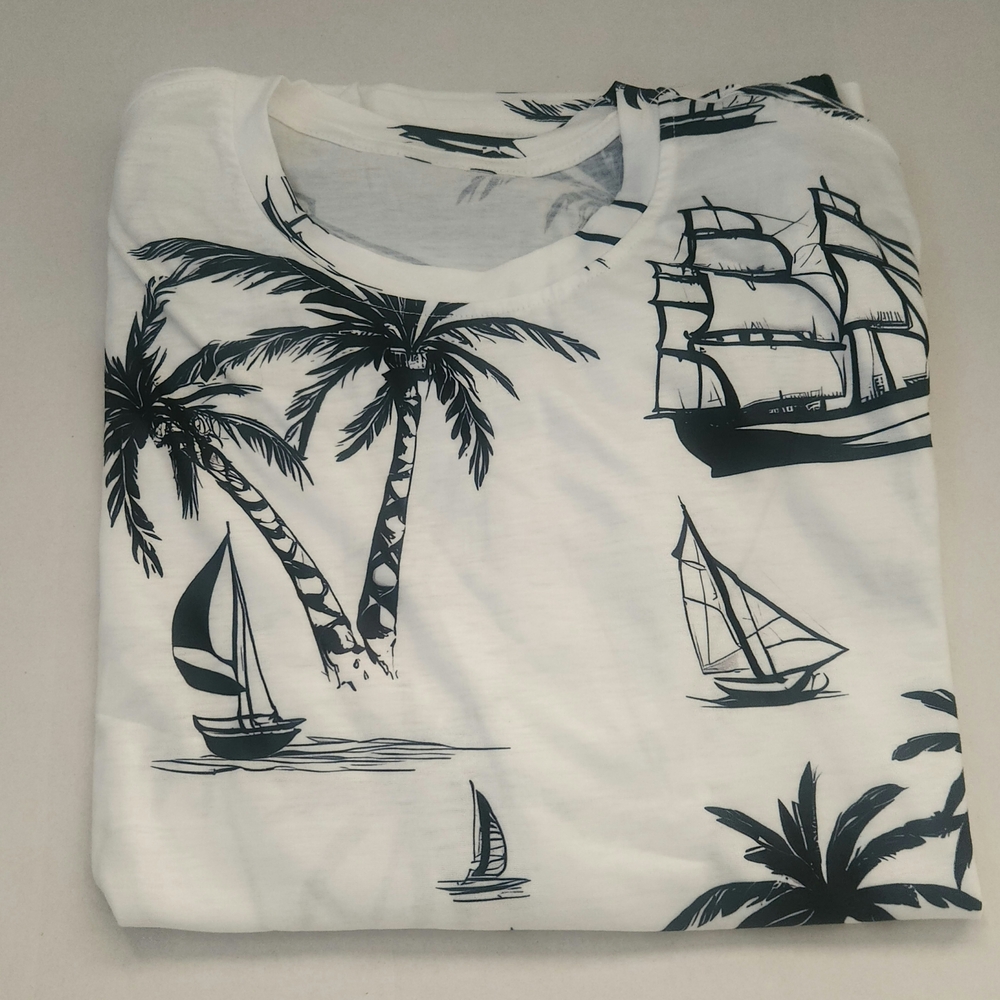 Navy Blue Drawstring Shorts - Picture 3 of 5